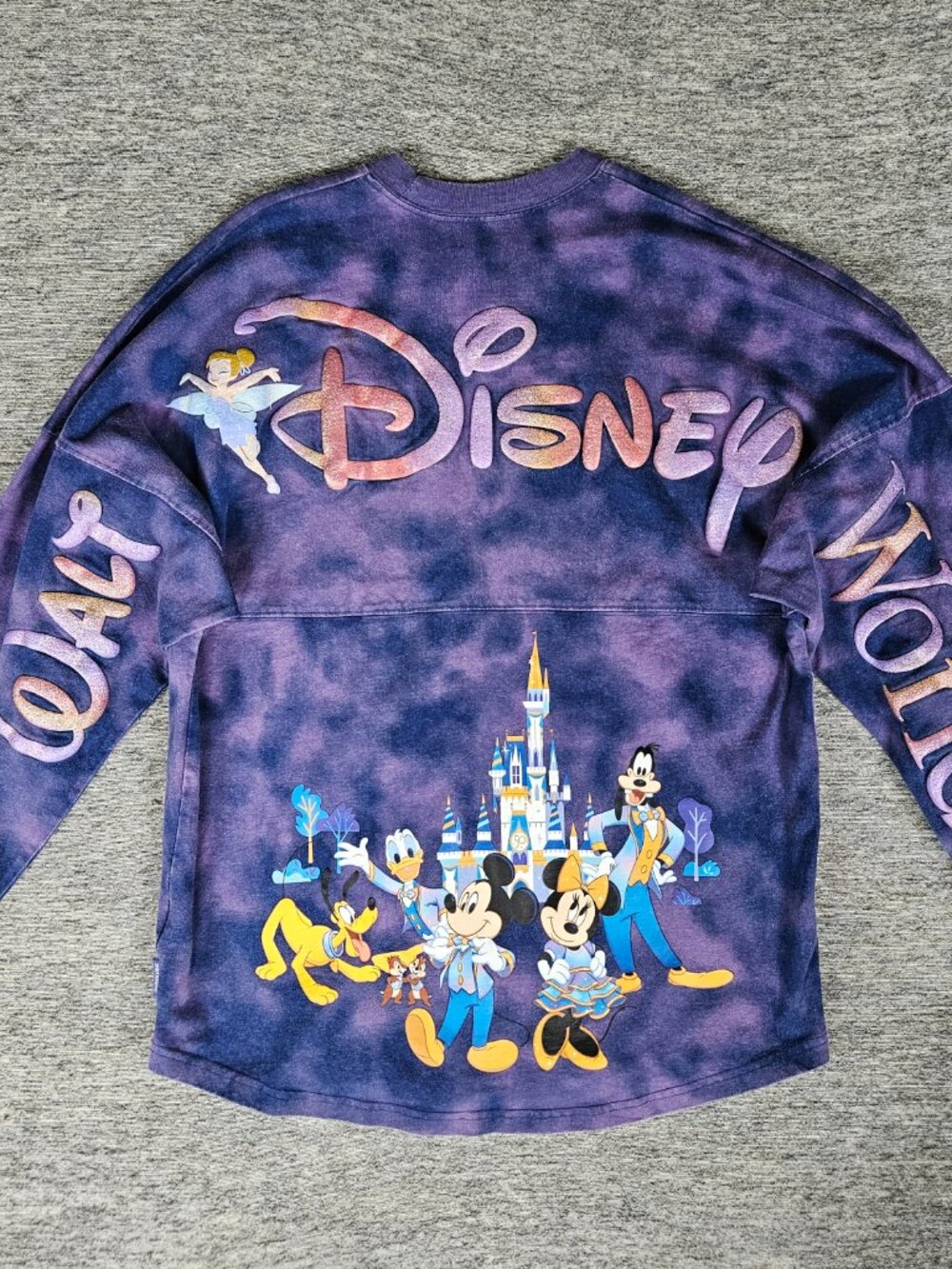 Walt Disney World 50th Anniversary Celebration Spirit Jersey Long Sleeve Sz M